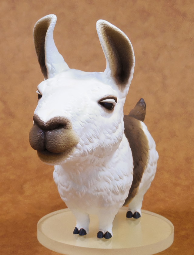 完成したぬんぬフィギュア